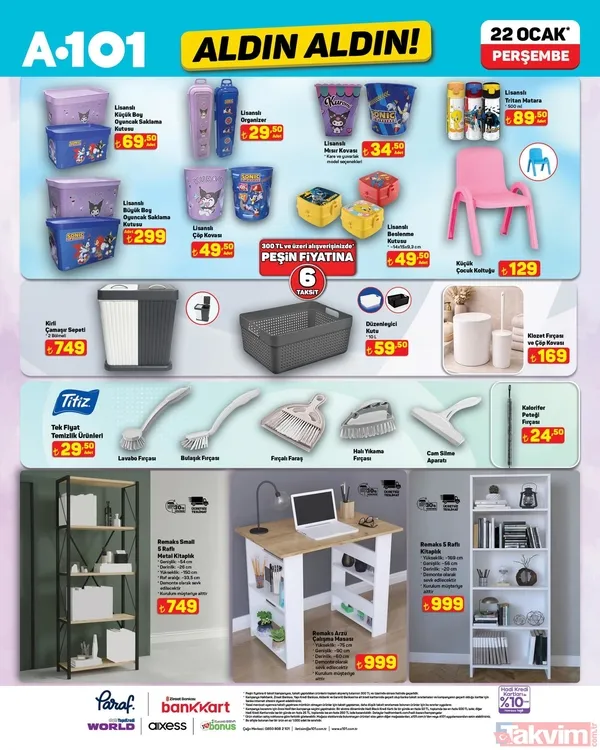 A101 aktüel 22 Ocak 2026 kataloğu yayınlandı! Beyaz eşya, temizlik malzemeleri ve gıda ürünlerinde kampanya - 18