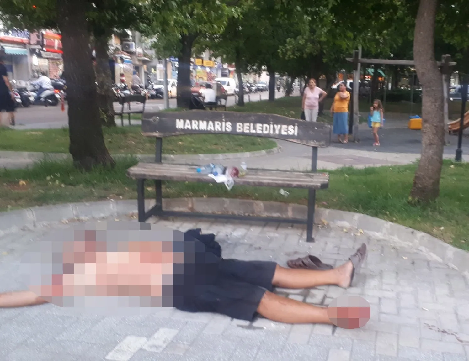 Marmaris’te çocuk parkında cinayet