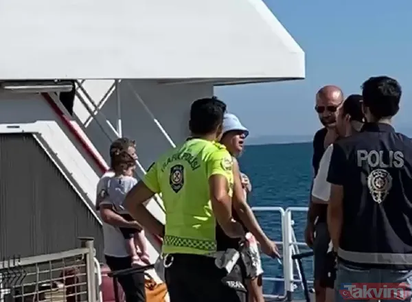 Avşa-Marmara Adası-Yenikapı seferinde koltuk tartışması deniz otobüsünü geri döndürdü - 1