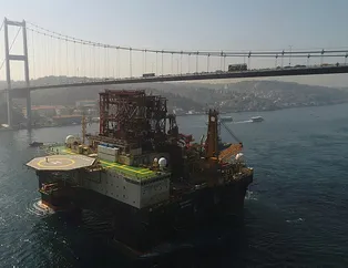 Boğaz'dan 'dev' geçti