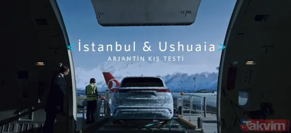 Turkish Cargo Ushuaia'ya taşıdı, Türkiye'nin yerli otomobili Togg, zorlu kış şartlarında kendini kanıtladı - 6