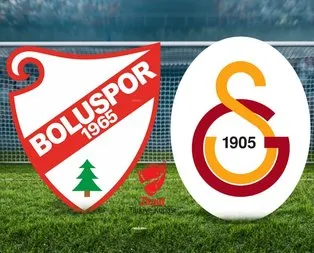 Boluspor - Galatasaray maçı ne zaman?