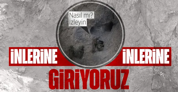 Komandolar terör örgütü PKK'nın inlerine giriyor! İşte o görüntüler