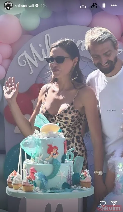 Şükran Ovalı ve Caner Erkin’in gözlerden uzak büyüttüğü kızına bakın! Mihran Ela 6 yaşına bastı! İşte doğum gününden kareler... - 10