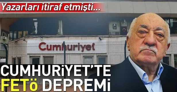 Cumhuriyet’te FETÖ temizliği!