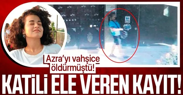 Azra Gülendam Haytaoğlu’nu vahşice katleden Mustafa Murat Ayhan’ı ele veren görüntüler ortaya çıktı