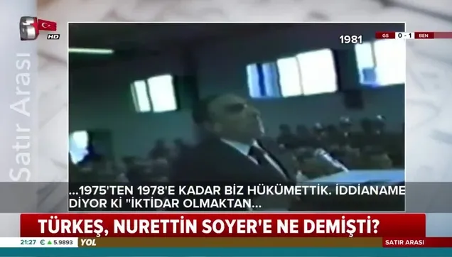 Alparslan Türkeş, İşkenceci Nurettin Soyer’e böyle seslenmiş!