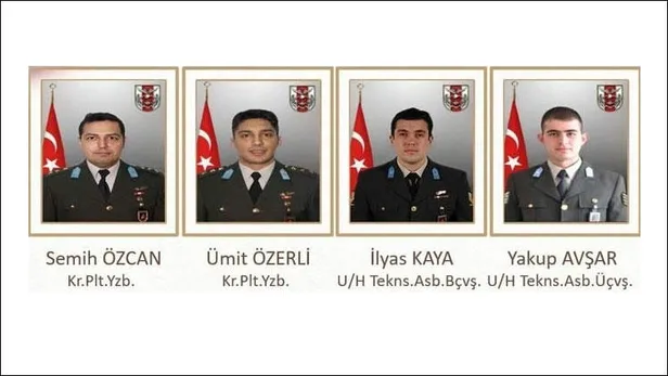 Son dakika... Helikopter kazasında şehit olan askerlerin isimleri belli oldu-1