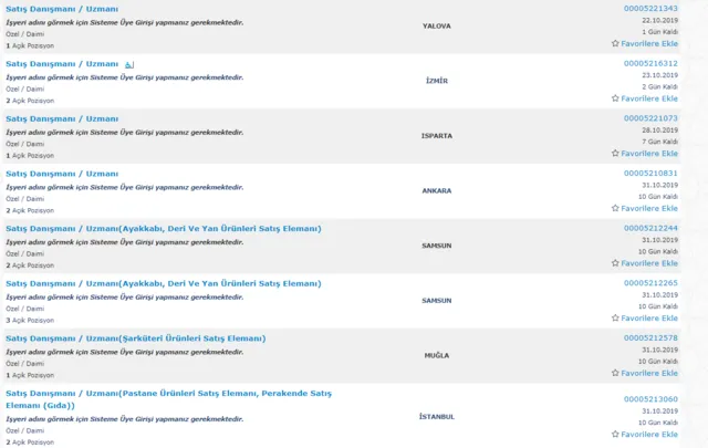 İŞKUR reyon görevlisi, ön muhasebeci ve satış temsilcisi personel alımı başvuru şartları açıklandı-2
