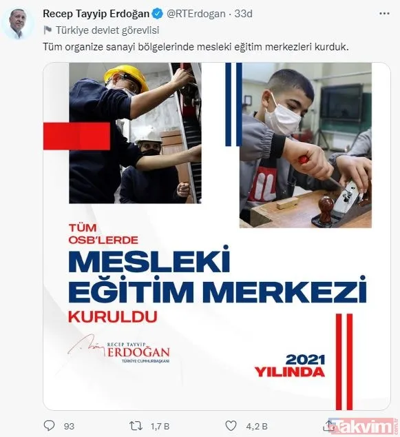 SON DAKİKA: Başkan Recep Tayyip Erdoğan'ın 2021 yılında imza attığı projeler - 50