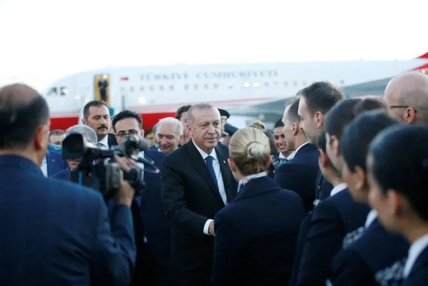 İstanbul Yeni Havalimanı'na ilk uçuşu Erdoğan'ın uçağı yaptı-2