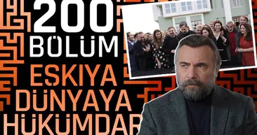 Eşkıya Dünyaya Hükümdar Olmaz 200. bölüm kutlamasında yeni kadro göründü! Oktay Kaynarca yeni sezonla ilgili bakın neler söyledi