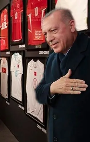 Başkan Erdoğan'dan "Şut ve Gol: Türk Futbol Tarihi Sergisi"nin açılışında önemli açıklamalar