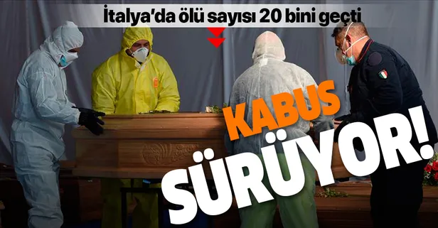 Son dakika: İtalya'da koronavirüsten ölenlerin sayısı 20 bin 465'e yükseldi