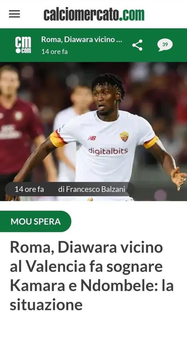 Son dakika transfer haberleri | Galatasaray'a Amadou Diawara transferinde dişli rakip! İspanyollar da devrede-3