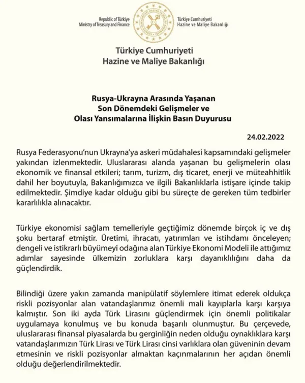 son-dakika-rusya-ukrayna-savasi-son-durum-hazine-ve-maliye-bakanligindan-flas-aciklama-tum-tedbirler-alindi-tu-1645710785777.jpg SON DAKİKA: Rusya Ukrayna savaşı son durum! Hazine ve Maliye Bakanlığı'ndan flaş açıklama: Tüm tedbirler alındı! Türk ekonomisi sağlam...-2