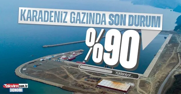 Karadeniz gazında sona doğru! Bakan Fatih Dönmez son oranı duyurdu: Yüzde 90’a ulaştı