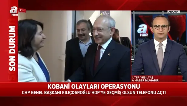 CHP Genel Başkanı Kemal Kılıçdaroğlu HDP Eş Genel Başkanı'nı arayarak "Kobani" desteği verdi