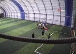 Halı sahada ölüm kamerada!