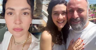 Bergüzar Korel karnı burnunda bikinili poz verdi ünlülerden mesaj yağdı! İşte erkek gebeliği daha zordu diyen Bergüzarın tatil pozu