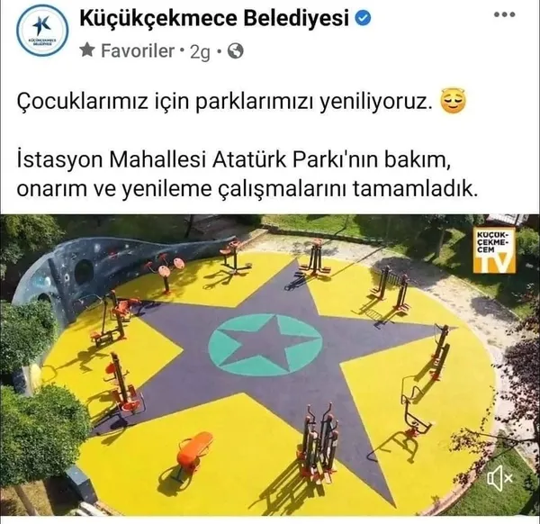 chpli-kucukcekmece-belediyesi-ataturk-parkina-pkkypgpyd-pacavrasini-cizdi-1605106322106.jpg CHP'li Küçükçekmece Belediyesi Atatürk Parkı'na PKK/YPG/PYD paçavrasını çizdi-3