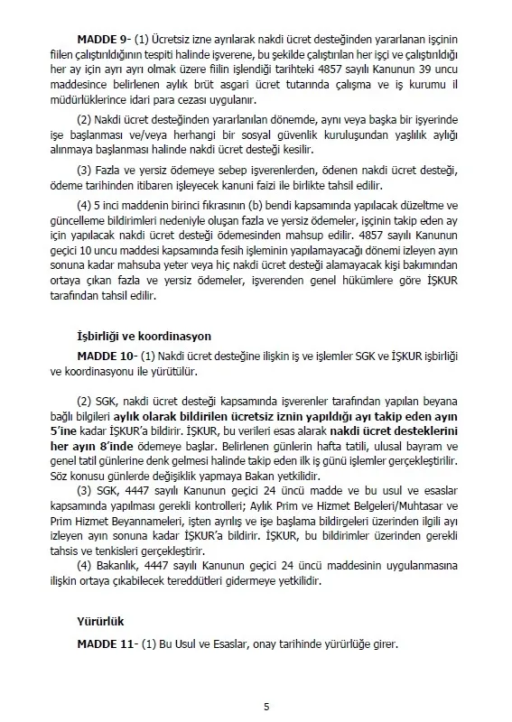 Son dakika: İŞKUR destek ödeneklerini kimler nasıl alacak? İşte o duyuru-6