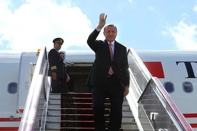 Cumhurbaşkanı Erdoğan Moldova'ya gitti