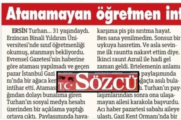 Atanamayan öğretmen yalanı belgelendi