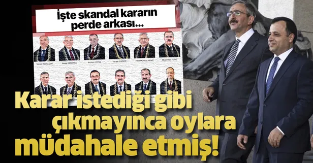 AYM'nin skandal "barış bildirisi" kararının arkasındaki gerçek ortaya çıktı! Başkan bizzat müdahale etmiş