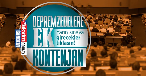 Son dakika: Devlet ve vakıf üniversitelerinde kontenjanlar netleşti