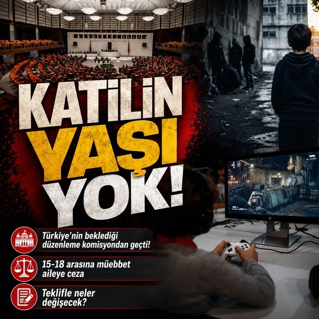 TBMM Adalet Komisyonunda kabul edildi! Çocuk Koruma Kanununda kapsamlı değişiklik: Silah, bıçak, ceza ve dijital denetimde yeni dönem