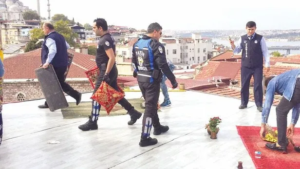 Valide Han’ın terasındaki kaçak yapıdan manzaralı fotoğraf vurgunu-3