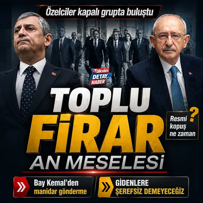 CHP’de toplu firar günü mü? Özel’in ekibinden son kapalı grup! Olay Kılıçdaroğlu iddiası