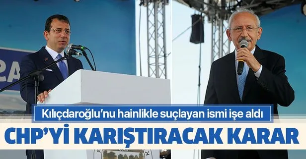 Ekrem İmamoğlu’ndan tartışma yaratacak karar! Kemal Kılıçdaroğlu’nu vatan hainliği ile suçlayan ismi işe aldı!