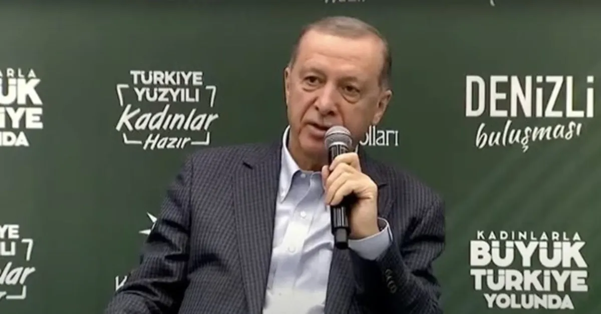 Başkan Erdoğan Denizli'de kadın işçilerle buluşma töreninde rakamlarla duyurdu: Cumhuriyet tarihi rekoru