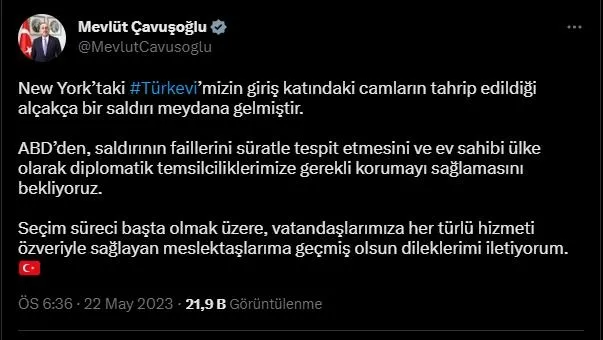 ABD'deki Türkevi'ne terör destekçilerinden saldırı! Türkiye'den ABD'ye çağrı: "Faili bulun"-11