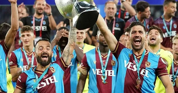 Sivasspor'u deviren Trabzonspor Süper Kupa'nın sahibi oldu