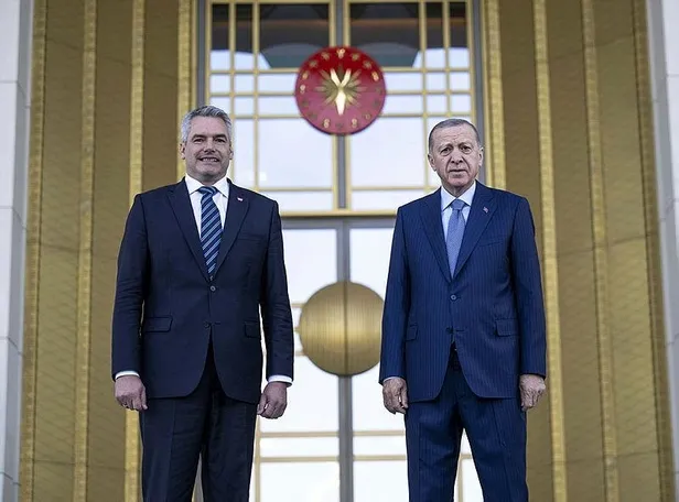 Başkan Erdoğan ve Avusturya Cumhuriyeti Şansölyesi Karl Nehammer'den önemli açıklamalarda bulundu-13