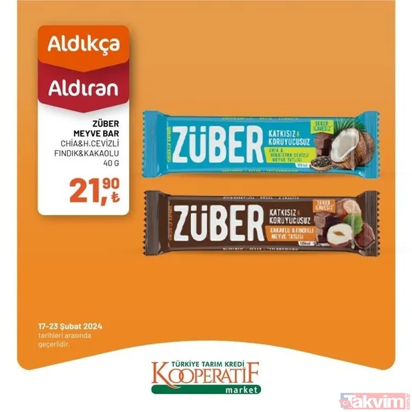Tarım Kredi KATALOĞU 19-23 Şubat 2024 FİYAT LİSTESİ! Kooperatif market 32 üründe fiyatları indirdi! 2 katlı 6'lı kağıt havlu 54.90 TL... - 47