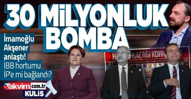 Millet İttifakı'ndaki adaylık krizinde bomba iddia! CHP'li İBB'nin parası İyi Parti'ye mi akıyor?
