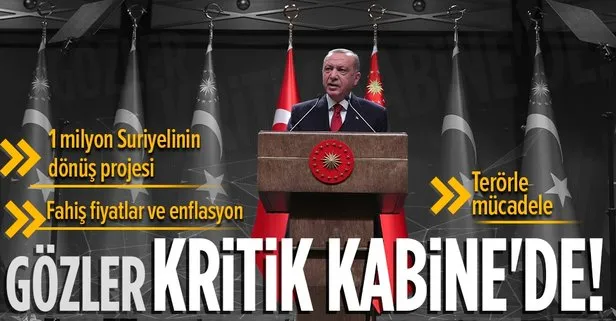 Başkan Erdoğan’ın liderliğindeki Kabine toplandı!