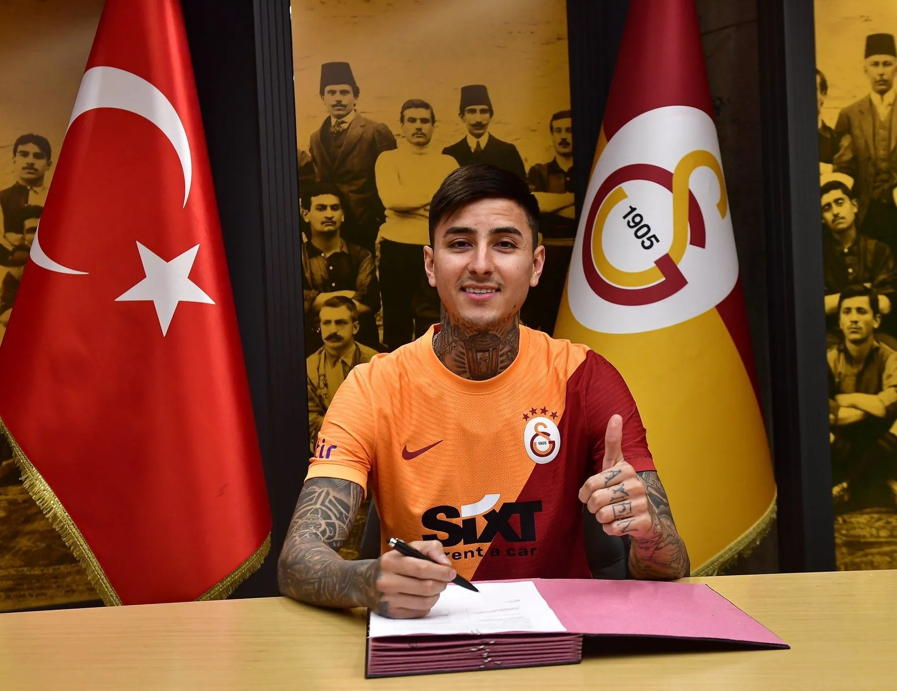 Galatasaray Erick Pulgar’ı resmen duyurdu!