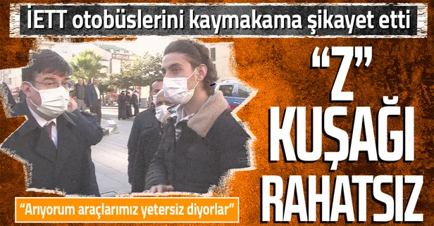 Genç adam İETT otobüslerini kaymakama şikayet etti: Benim en az 200 veya 300 tane...