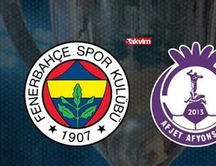Fenerbahçe - Afyonspor maçı geniş özeti ve golleri! ZTK Fenerbahçe Afyonspor maçı kaç kaç bitti?