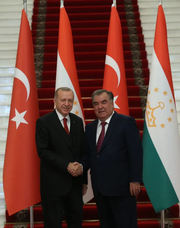 Son dakika haberi: Tacikistan'a giden Başkan Erdoğan CICA Zirvesi’nde-6