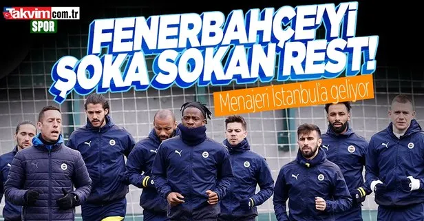 Fenerbahçe’de flaş gelişme! Menajeri İstanbul’a geliyor