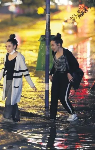 Ankara’yı sel aldı