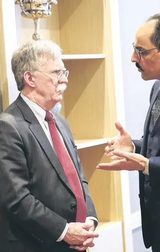 Bolton'un, Başkan Erdoğan'dan 'yediği azar' ABD basınında