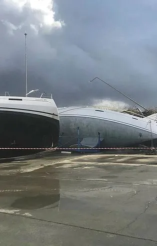 Marmaris’te çifte hortum paniği!