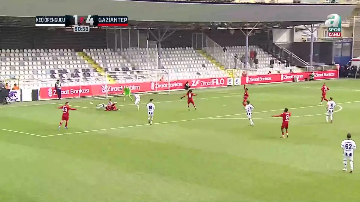 GOL | Emre Gökdemir İnşaat Ankara Keçiörengücü 1-5 Gaziantep FK